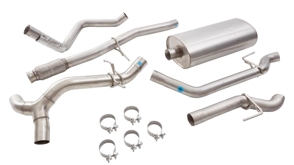 El sistema de escape te permite aumentar los HPde tu pick up Chevrolet Silverado