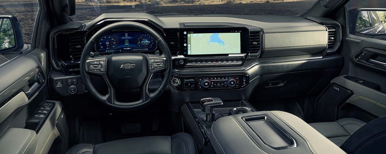 Pick up Chevrolet Silverado ZR2  vista tablero