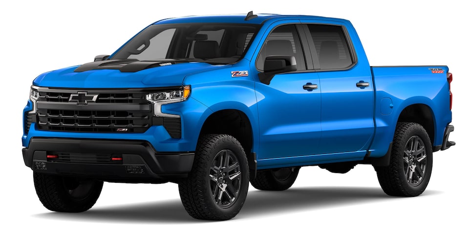 Chevrolet Chile - Silverado Z71 Trail Boss azul eléctrico metálico