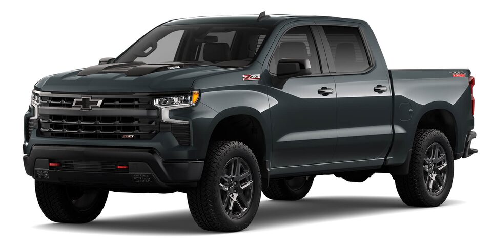 Chevrolet Chile - Silverado Z71 Trail Boss gris petróleo metálico