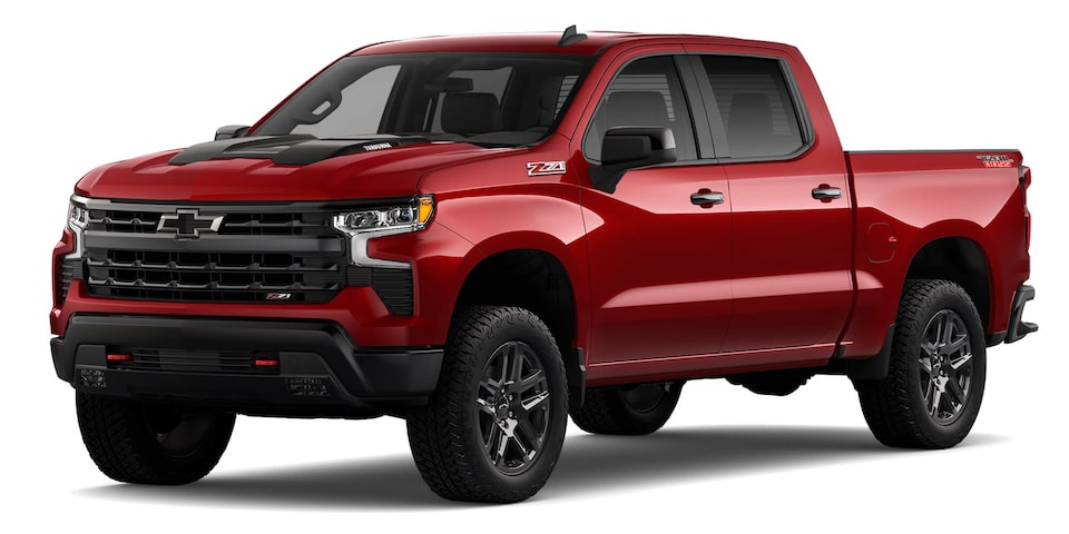 Chevrolet Chile - Silverado Z71 Trail Boss rojo metálico
