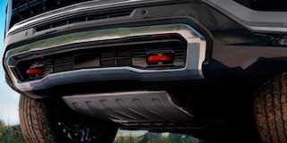 Faro trasero LED de la Chevrolet Tahoe 2025 en color verde, diseño moderno y elegante