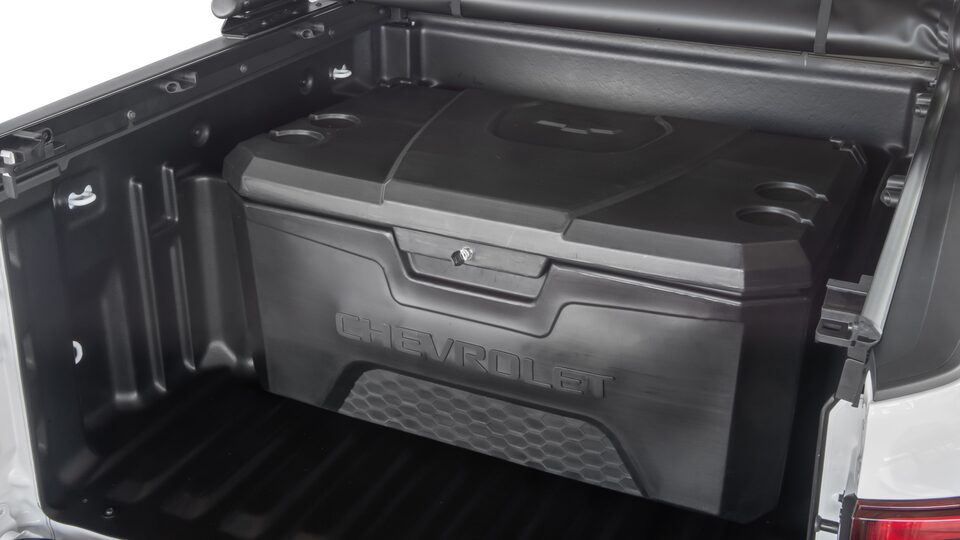 Protege la carga con el storage box pensado para la pick up Chevrolet Montana