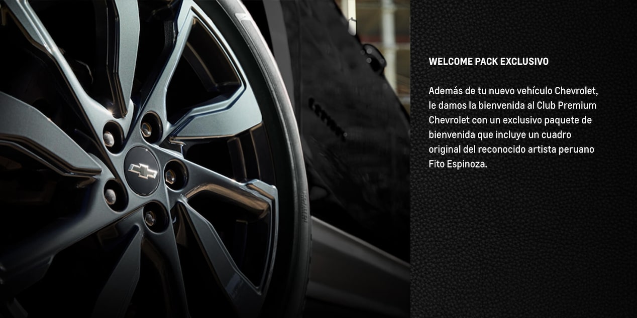 Club Premium Chevrolet, beneficio welcome pack