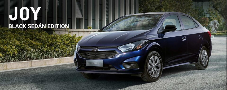 Descubre el nuevo deportivo Chevrolet Joy Sedán Black Edition