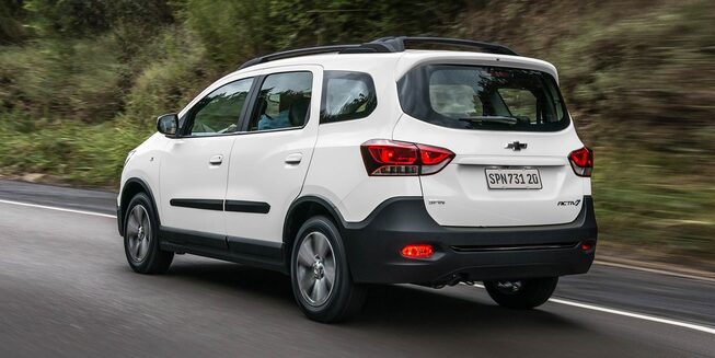 Chevrolet Spin Activ - Parte Trasera