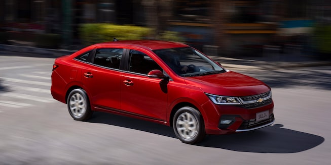 Chevrolet Sail, vista frente ciudad