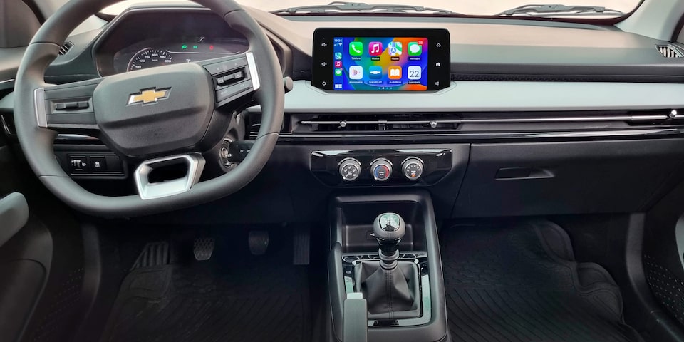 Detalles del pop up vista interior del Chevrolet Sail