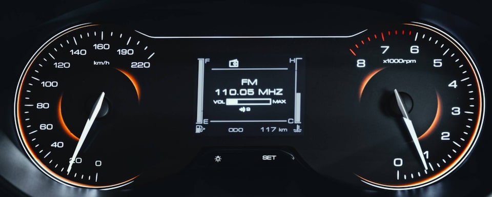 Descubra la tecnología de avanzada en el instrumental del Chevrolet Sail
