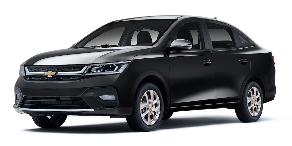 Chevrolet Sail en color negro