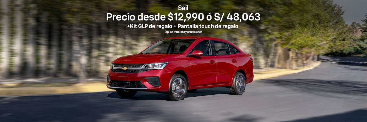 Chevrolet Perú - Oferta de Sail sedán
