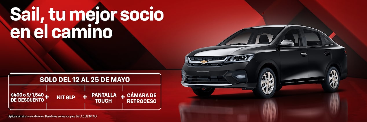 Chevrolet Perú - Sail - Versiones y Precios - Acción Táctica