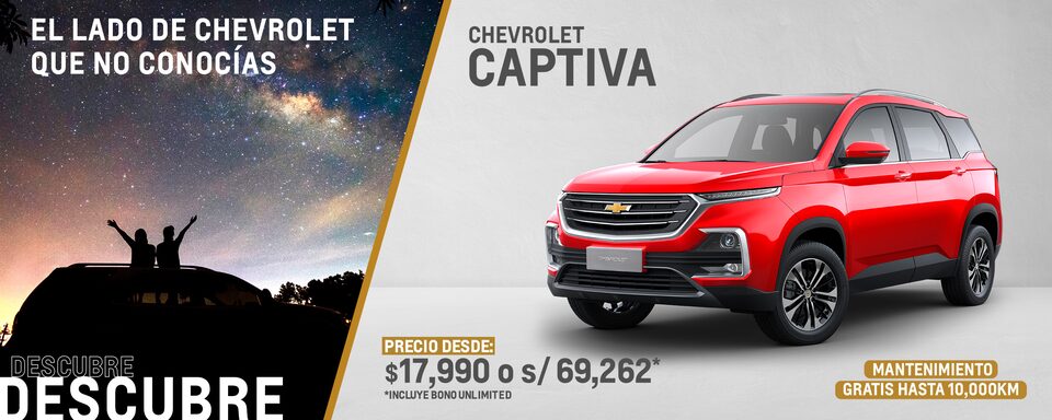 Chevrolet Captiva - Condición del mes de octubre