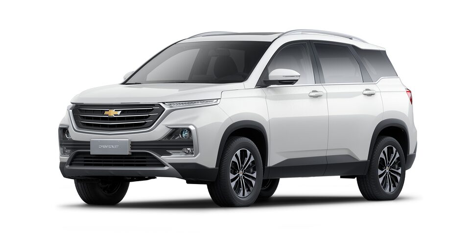Camioneta Chevrolet Captiva Turbo color blanco