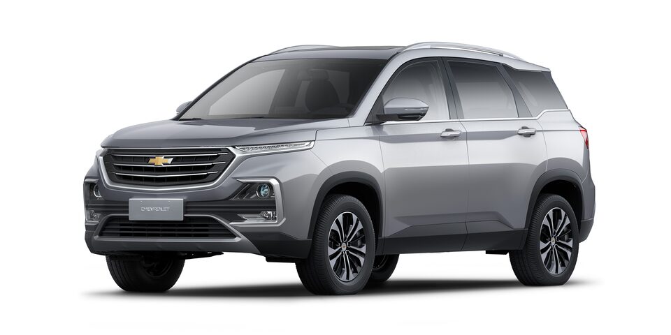 Camioneta Chevrolet Captiva Turbo color gris metalico