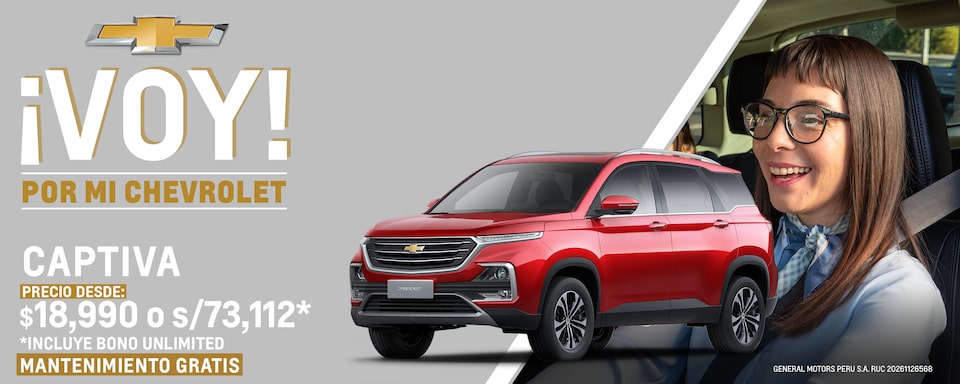 Chevrolet Captiva - Condición del mes de Septiembre