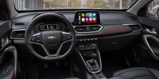 Pantalla táctil de 8" compatible con Apple CarPlay - Chevrolet Groove