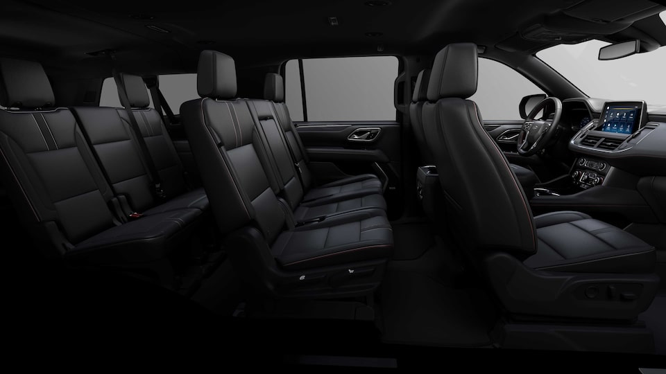Disfruta el amplio espacio interior de la Chevrolet All New Tahoe