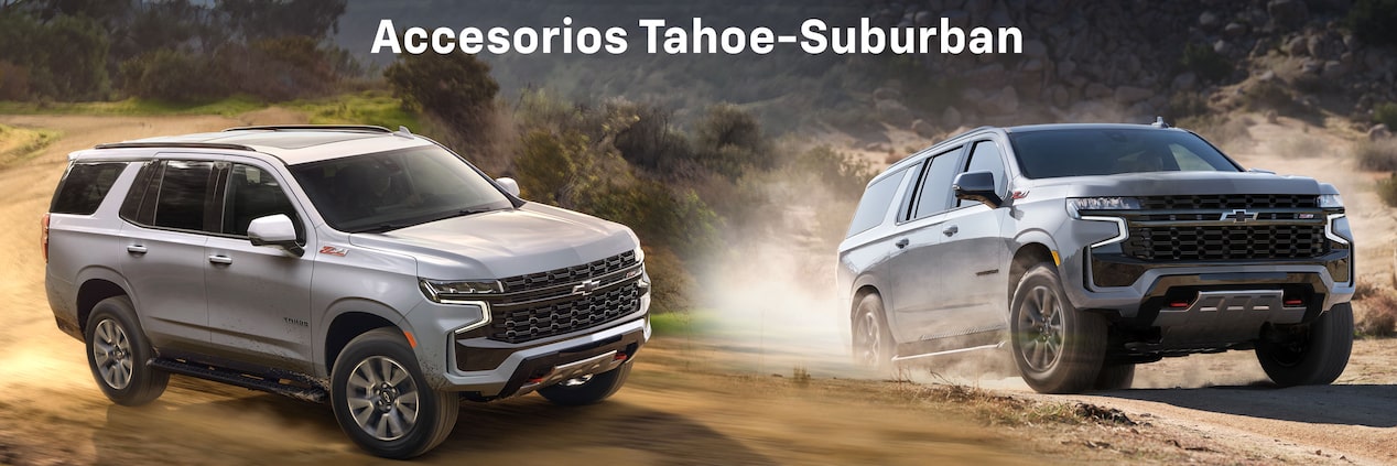 Embellece tu camioneta Tahoe o Suburban con los accesorios originales Chevrolet