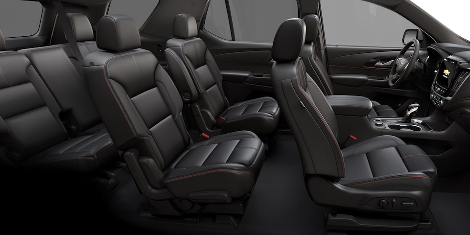 Vista interior del New Chevrolet Traverse