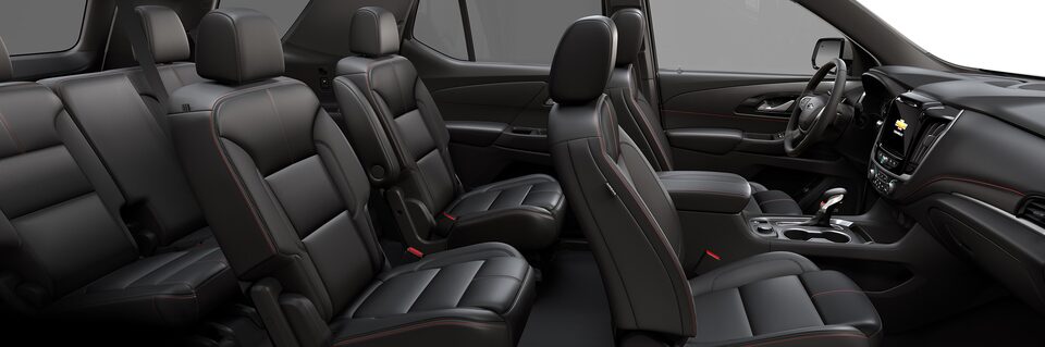 Vista interior del New Chevrolet Traverse