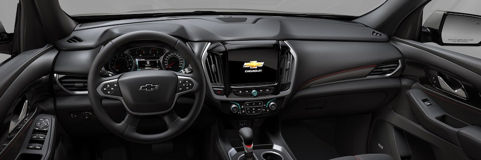 Vista del tablero del New Chevrolet Traverse