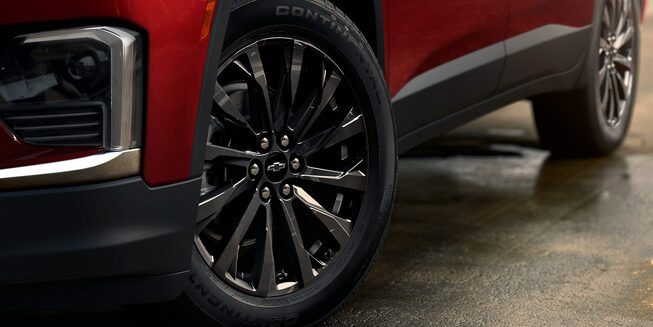 Conoce los detalles de las molduras negras del Chevrolet Traverse