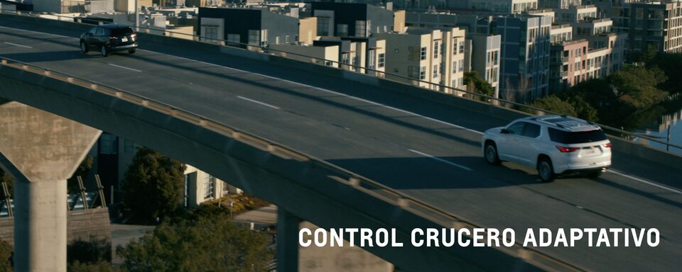 Disfruta de la performance del New Chevrolet Traverse con su control de crucero adaptativo
