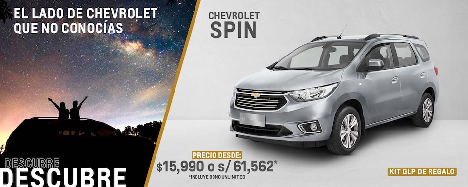 Chevrolet Spin - Condición del mes de octubre