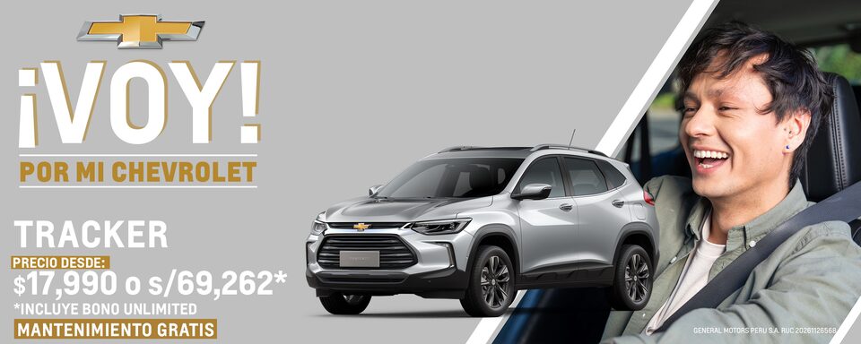 Chevrolet Tracker - Condición del mes de Septiembre