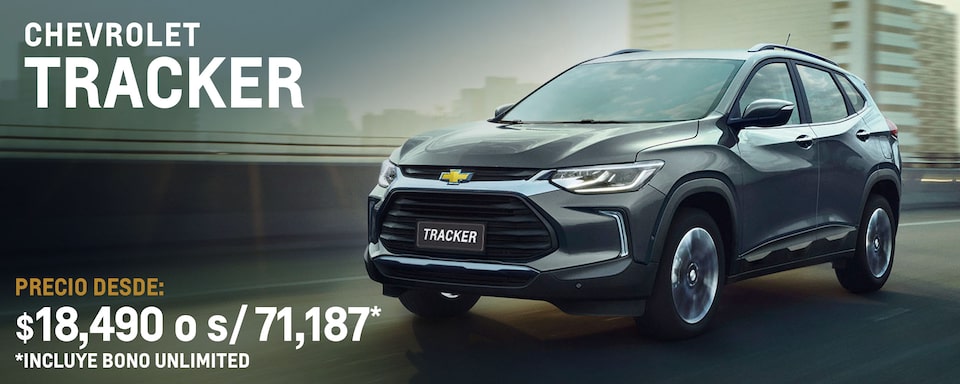 Chevrolet Perú - Tracker Specs