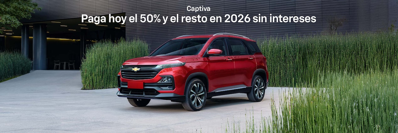 Chevrolet Perú - Plan Chevrolet 50/50 Captiva