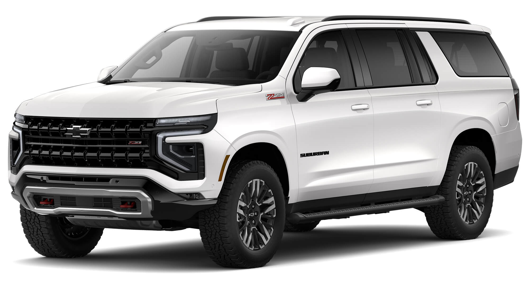 Chevrolet Suburban SUV en color blanco