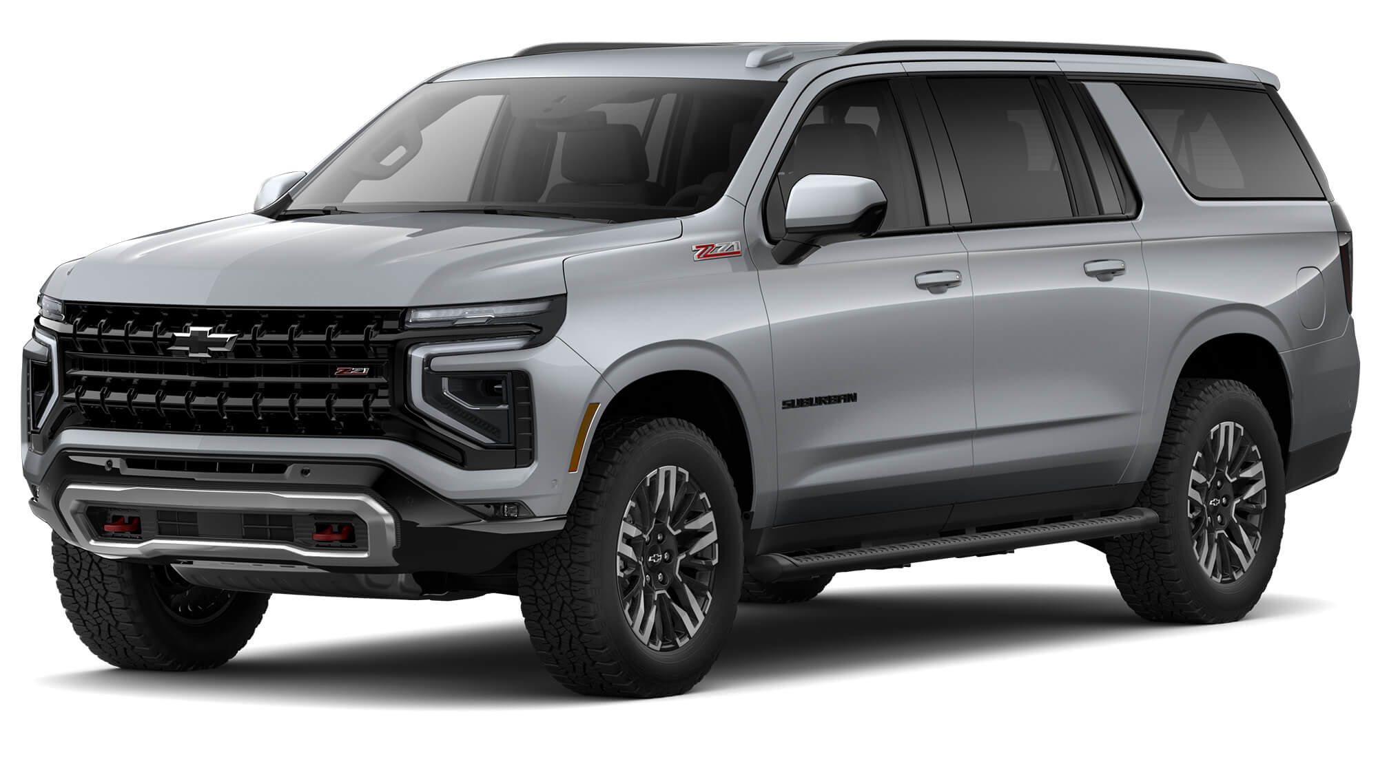 Chevrolet Suburban SUV en color plata