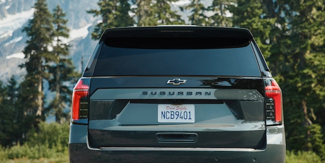 Chevrolet Suburban vista posterior