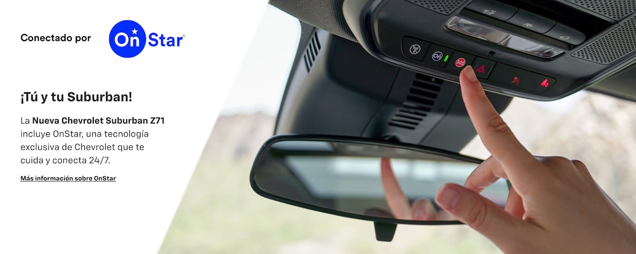 Chevrolet Suburban Z71- seguridad OnStar