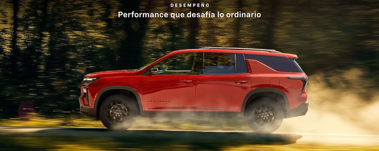 Chevrolet Traverse - Performance que desafía el ordinario