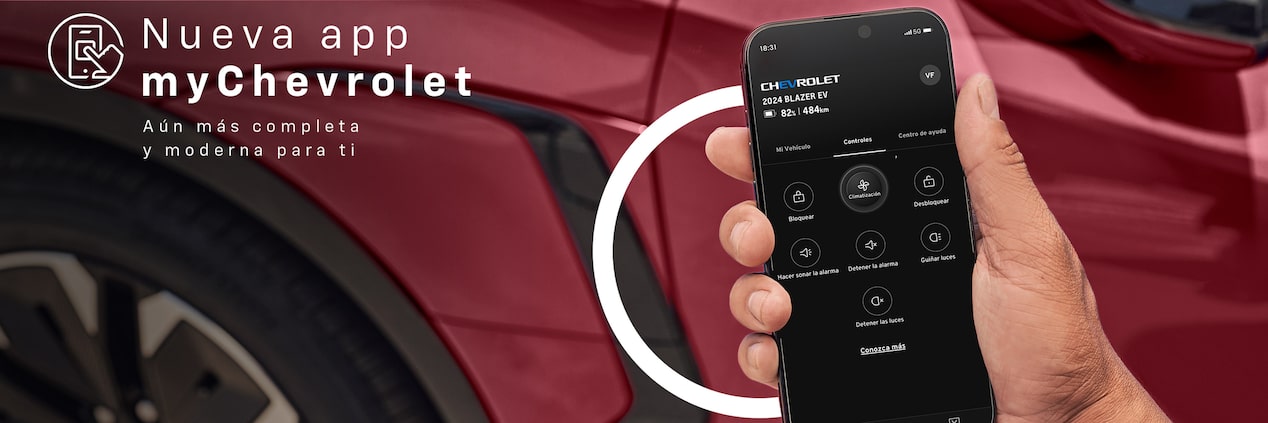Chevrolet Perú - Nueva app myChevrolet. Aún más completa y moderna para ti.