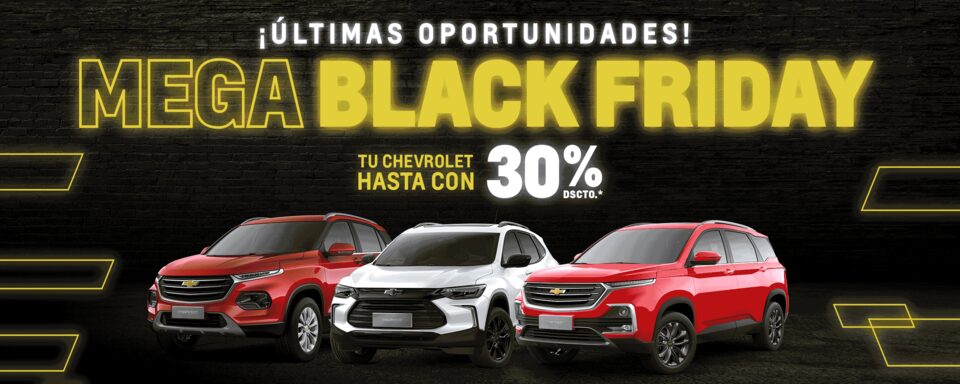 Chevrolet Perú - Mega Black Friday
