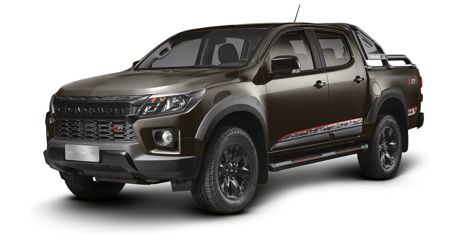 Chevrolet Colorado Z71 color verde safari