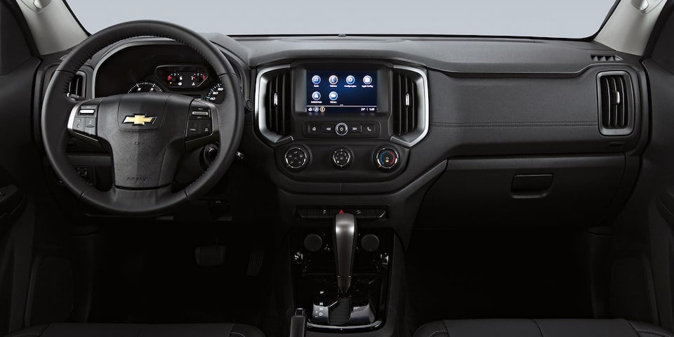 Vista de tablero interior Chevrolet Colorado Z71