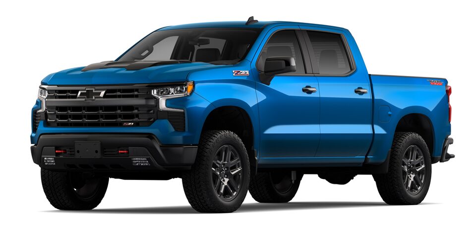 Chevrolet Perú - Color azul eléctrico de tu Nueva Silverado Trail Boss Z71