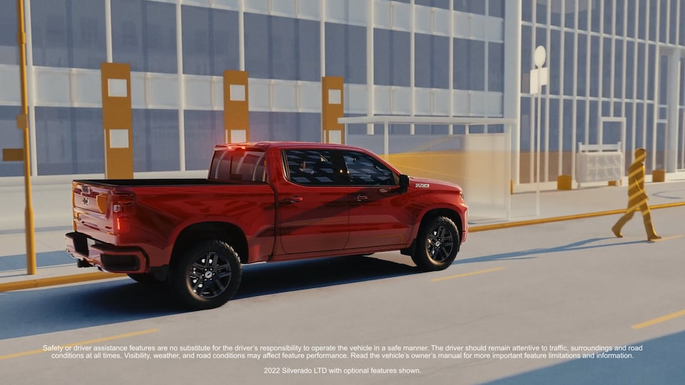 Chevrolet Perú - Frenado de emergencia por detección de peatón de la Nueva Silverado Trail Boss Z71