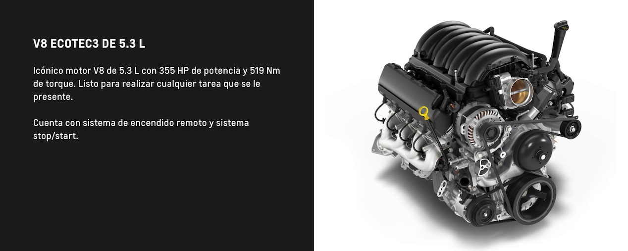 Chevrolet Perú - Motor V8 de la Nueva Silverado Trail Boss Z71