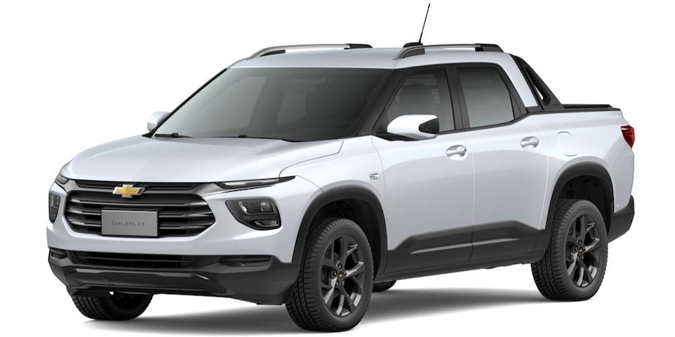 Elije la nueva pick up Chevrolet Montana en color blanco