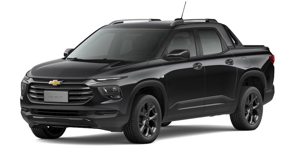 Elije la nueva pick up Chevrolet Montana en color negro