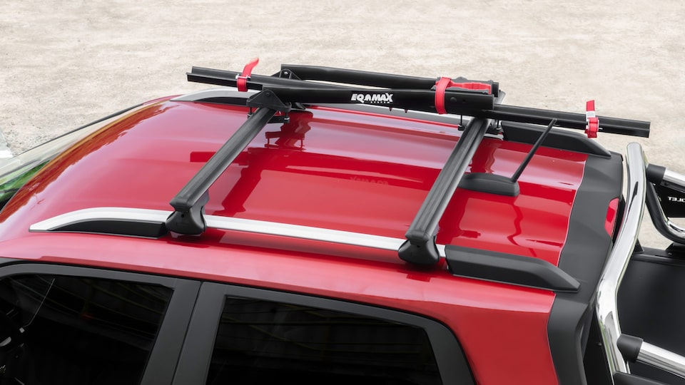 Accesorio porta bicicletas techo para la pick up Chevrolet Montana
