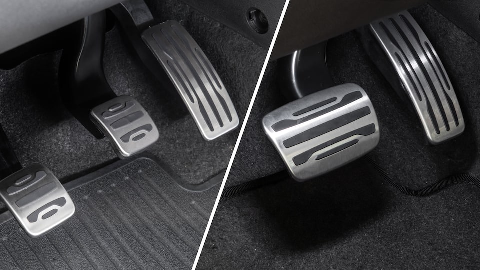 Accesorio pedales deportivos para la pick up Chevrolet Montana