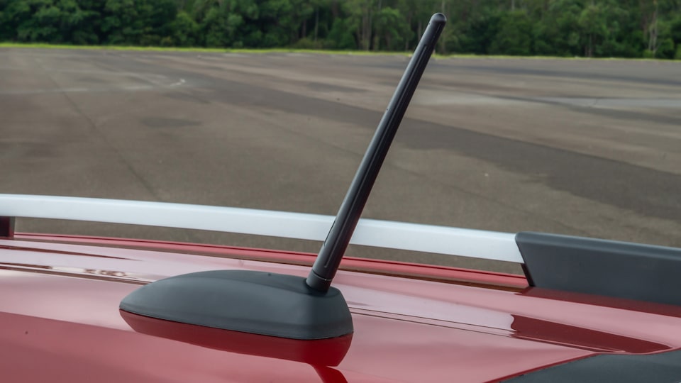 Accesorio antena deportiva para la pick up Chevrolet Montana
