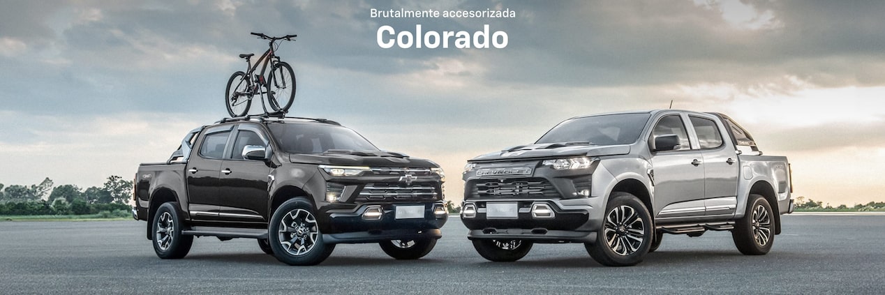 Pickup Chevrolet Colorado, brutalmente accesorizada